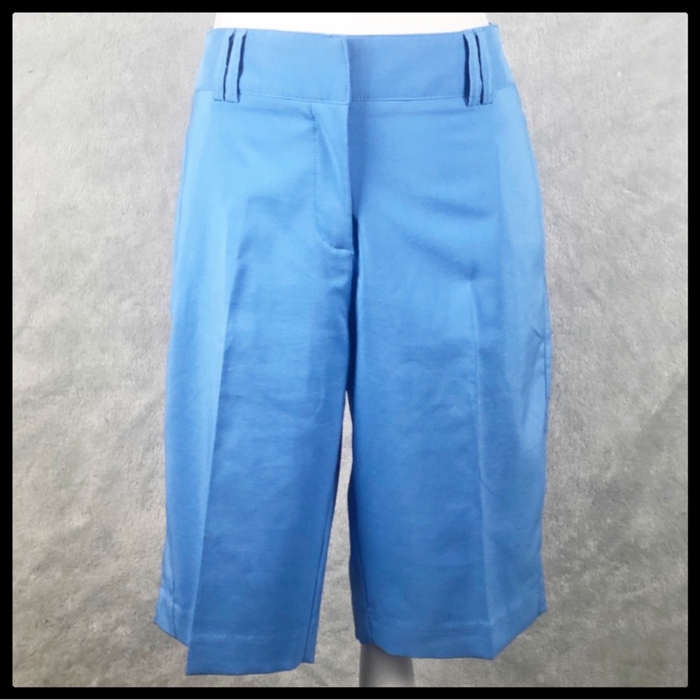 Bette & Court Long Blue Shorts